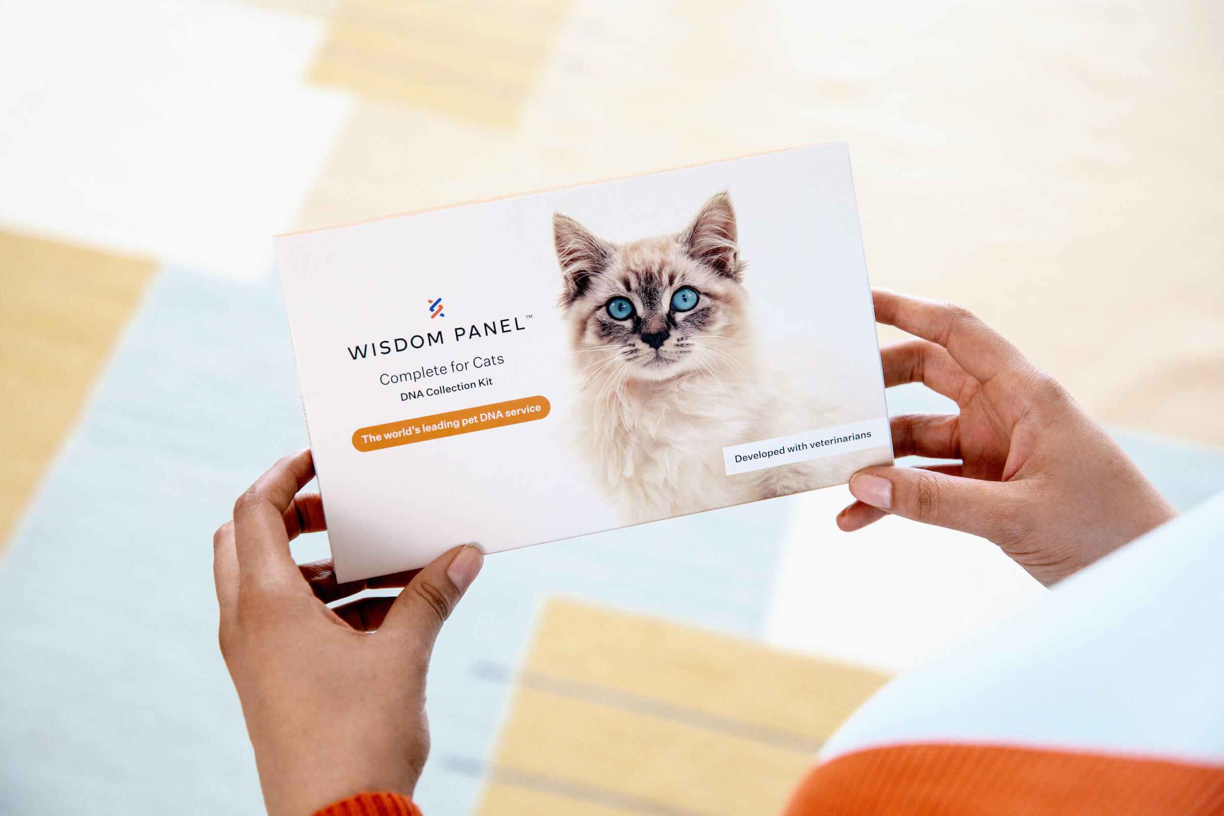 Wisdom Panel™ Complete for Cats DNA test collection kit package